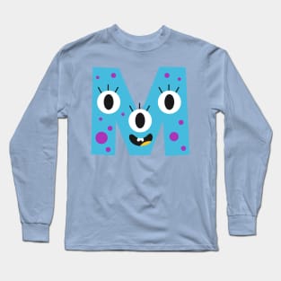 M Letter Long Sleeve T-Shirt